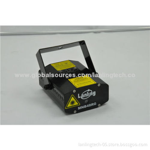 Beautiful Mini Stage Christmas Party Light 4 Gobos RG